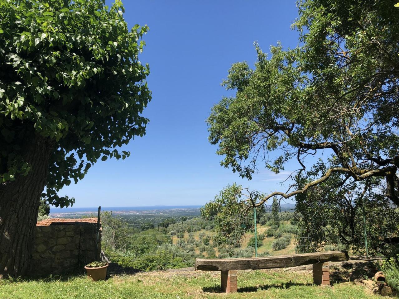Haus Malerin - Meerblick, Umzaeunter Garten By Toscanatour جوارديستالو المظهر الخارجي الصورة