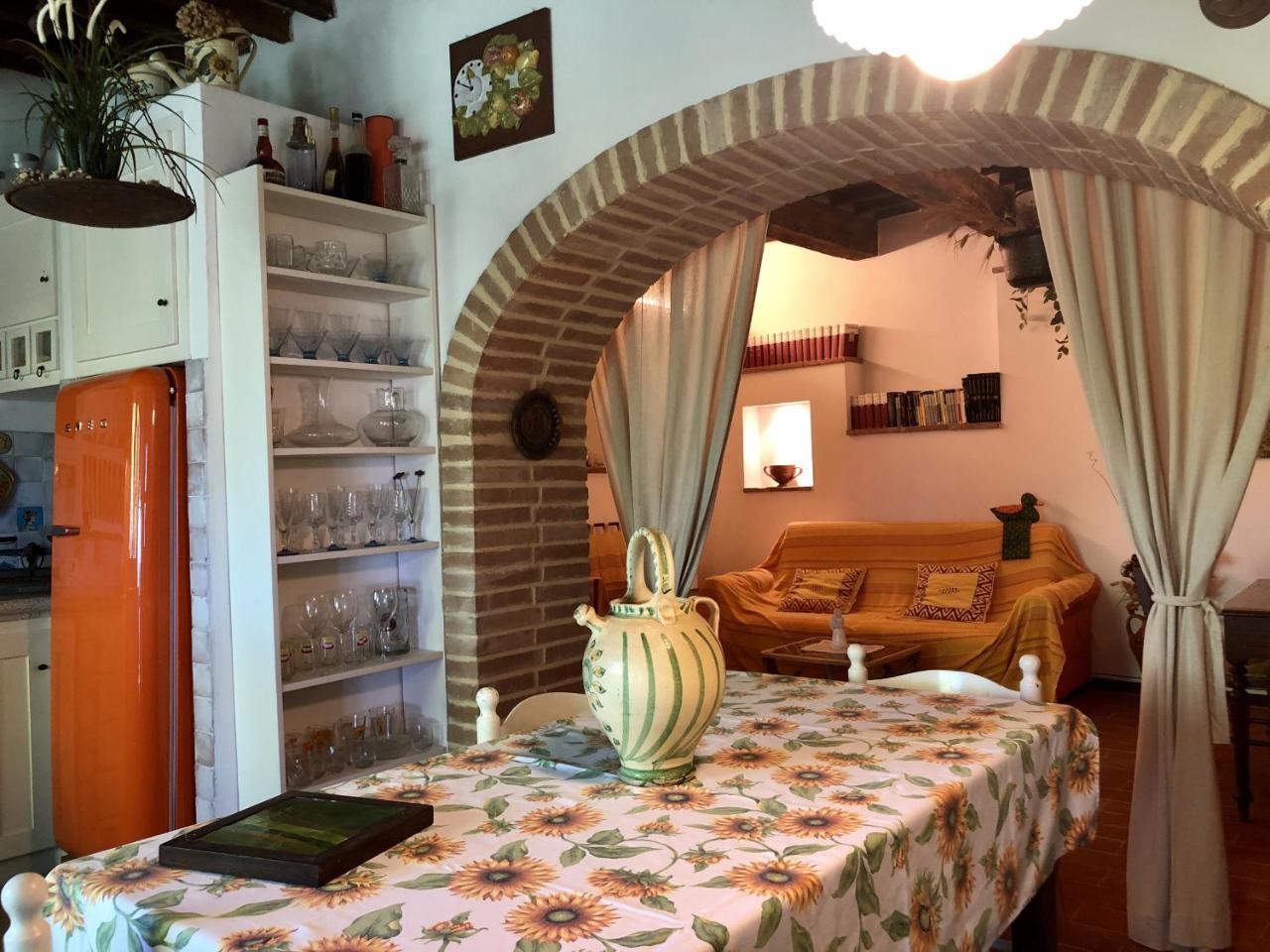 Haus Malerin - Meerblick, Umzaeunter Garten By Toscanatour جوارديستالو المظهر الخارجي الصورة