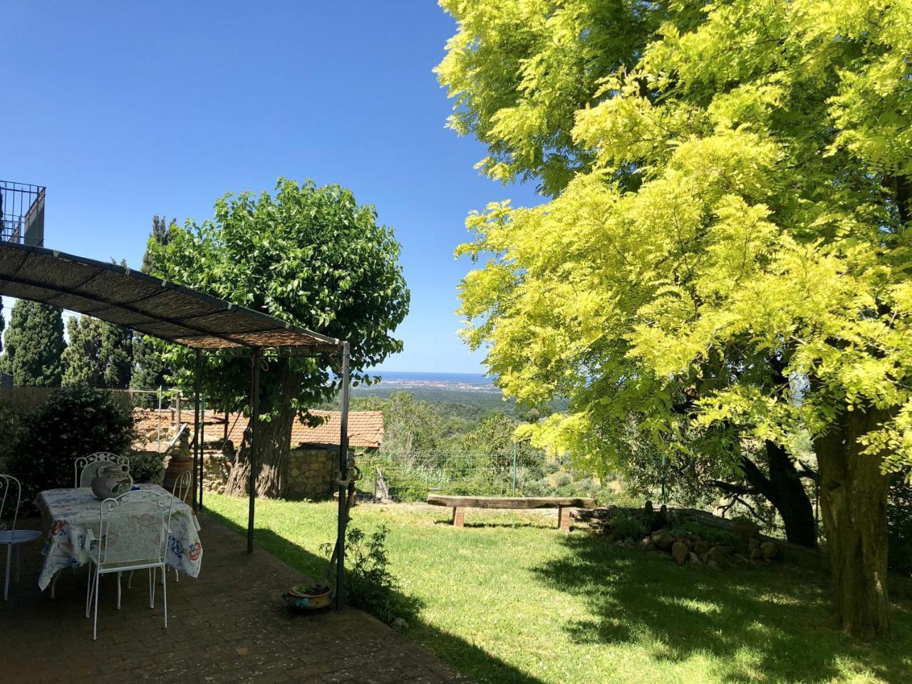 Haus Malerin - Meerblick, Umzaeunter Garten By Toscanatour جوارديستالو المظهر الخارجي الصورة