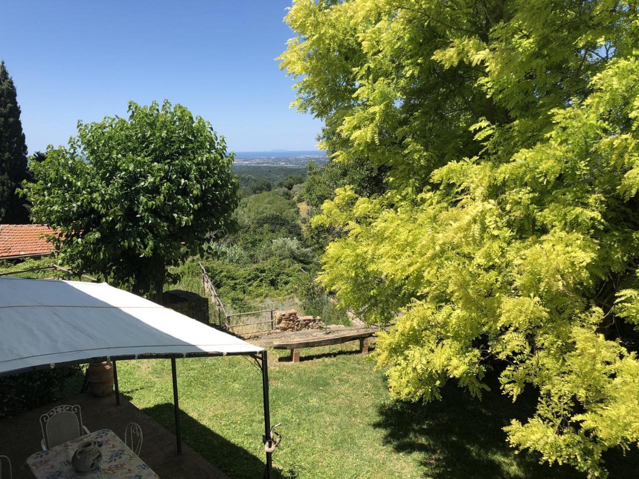 Haus Malerin - Meerblick, Umzaeunter Garten By Toscanatour جوارديستالو المظهر الخارجي الصورة